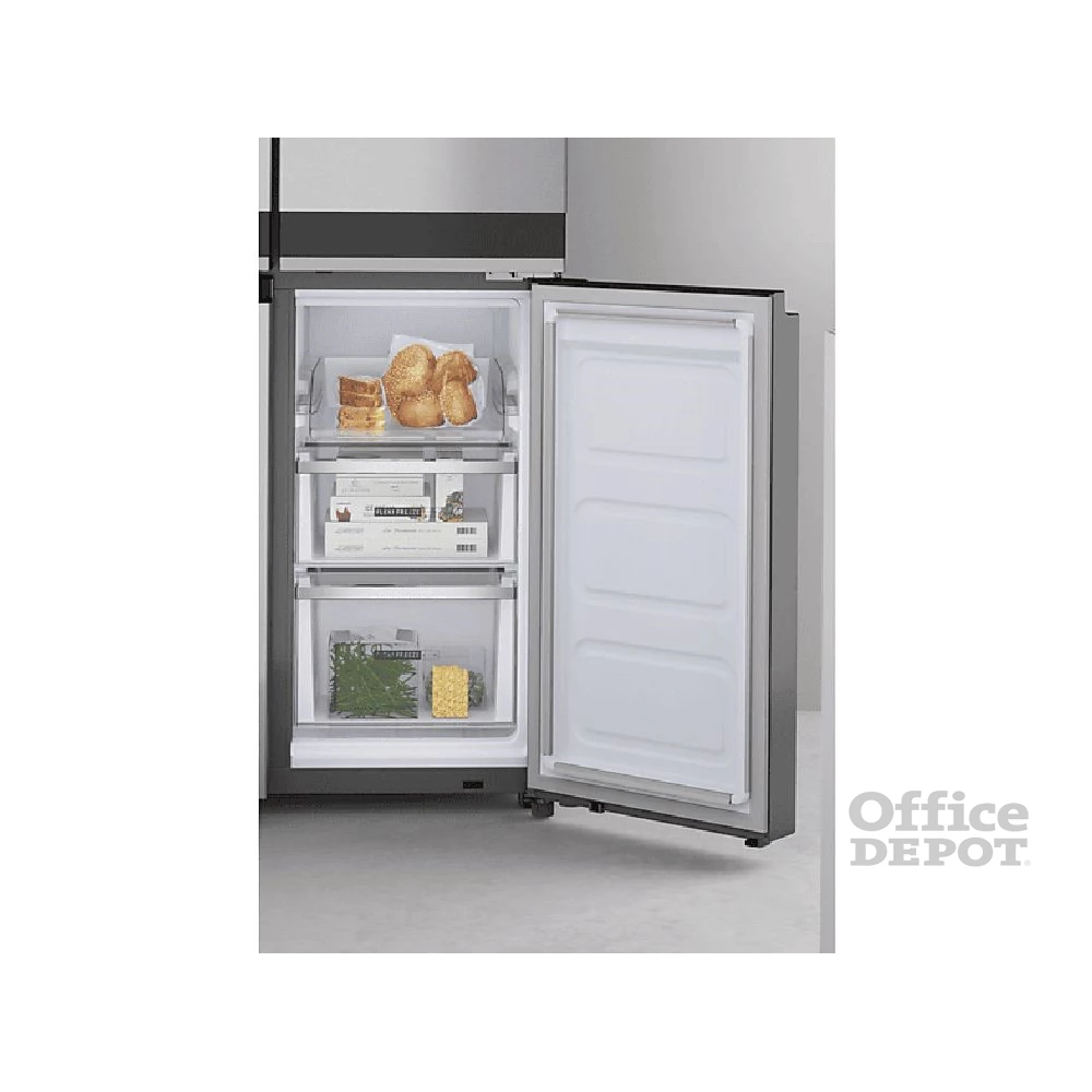 Whirlpool WQ9 U2L EF inox, Side-by-Side, Hűtő:388L, Fagyasztó:206L, hűtőszekrény