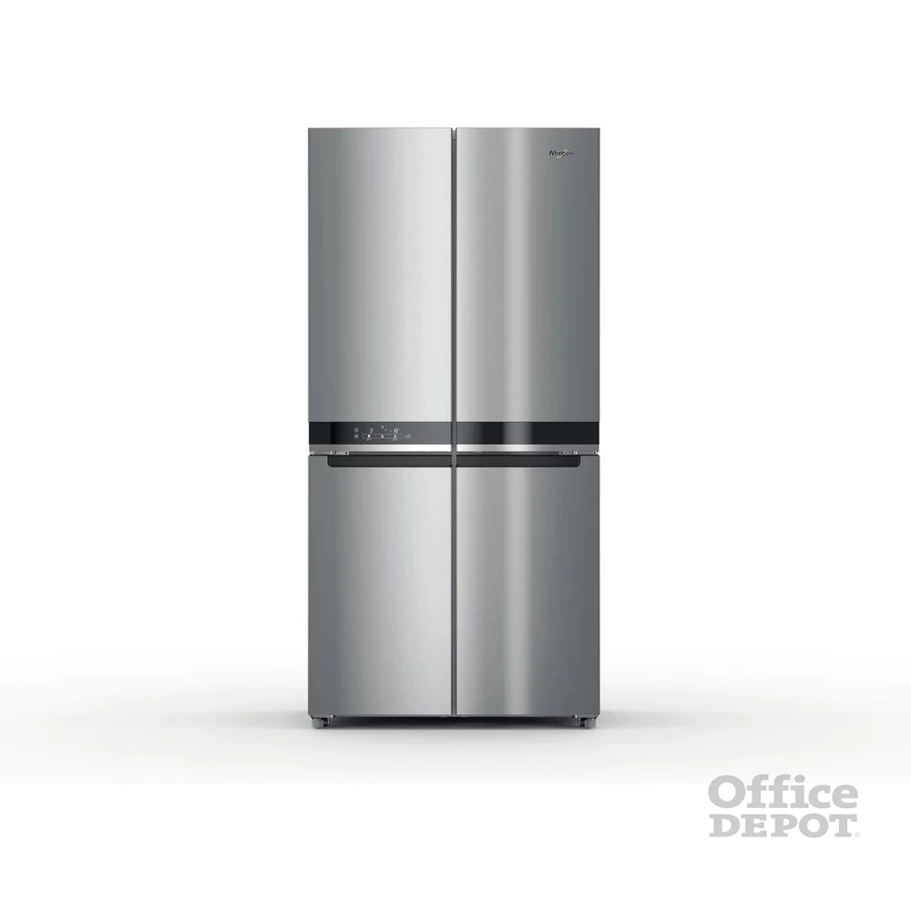 Whirlpool WQ9 U2L inox, Side-by-Side, Hűtő:388L, Fagyasztó:206L, Total No frost hűtőszekrény