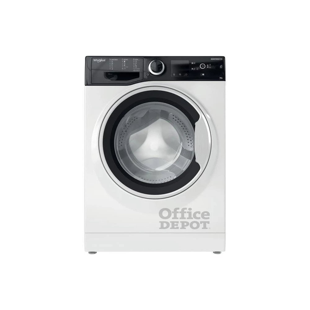 Whirlpool WRBSS 6249 S EU fehér, elöltöltős, keskeny, max.1200ford., 6 kg, mosógép (Újszerű)