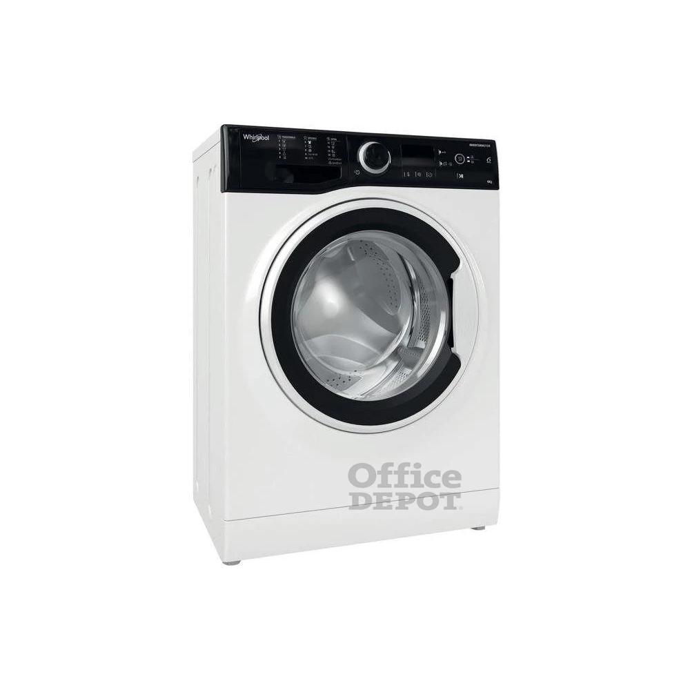 Whirlpool WRBSS 6249 S EU fehér, elöltöltős, keskeny, max.1200ford., 6 kg, mosógép (Újszerű)