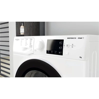 Whirlpool WRSB 7259 WB EU keskeny elöltöltős mosógép Whirlpool WRSB 7259 WB EU keskeny elöltöltős mosógép