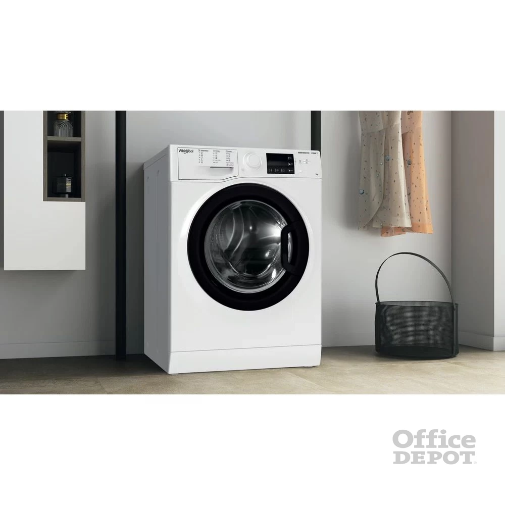 Whirlpool WRSB 7259 WB EU fehér, elöltöltős, keskeny, max.1200ford., 7 kg, mosógép