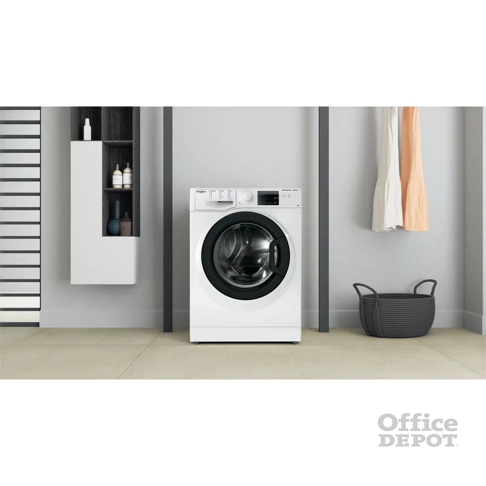 Whirlpool WRSB 7259 WB EU fehér, elöltöltős, keskeny, max.1200ford., 7 kg, mosógép