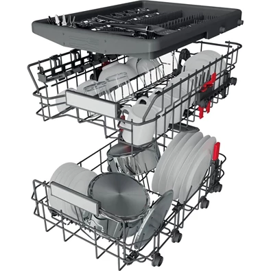 Whirlpool WSBO 3O34 PF X beépíthető keskeny 10 terítékes mosogatógép Whirlpool WSBO 3O34 PF X beépíthető keskeny 10 terítékes mosogatógép
