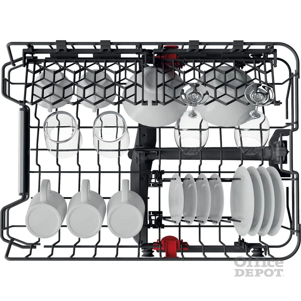 Whirlpool WSBO 3O34 PF X programok száma: 8, beépíthető, 10 terítékes mosogatógép 