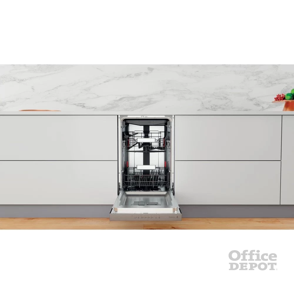 Whirlpool WSBO 3O34 PF X programok száma: 8, beépíthető, 10 terítékes mosogatógép 
