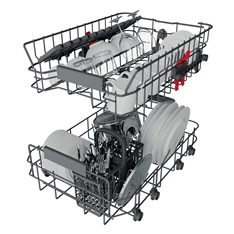 Whirlpool WSFC 3M17 X keskeny mosogatógép Whirlpool WSFC 3M17 X keskeny mosogatógép