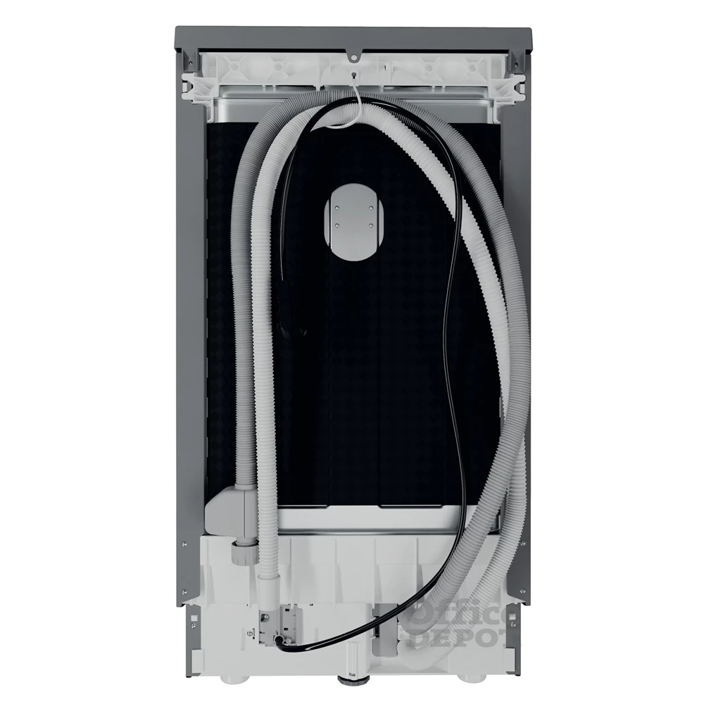 Whirlpool WSFC 3M17 X inox, programok száma: 6, keskeny szabadonálló, 10 terítékes mosogatógép 