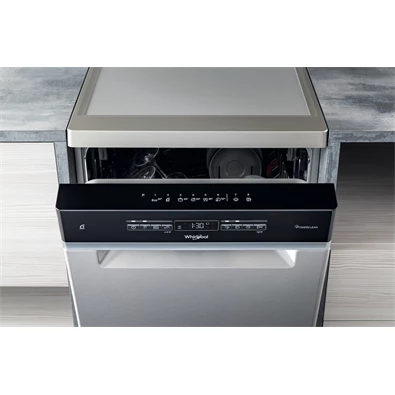 Whirlpool WSFO 3O23 PF X keskeny mosogatógép Whirlpool WSFO 3O23 PF X keskeny mosogatógép