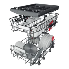 Whirlpool WSFO 3O34 PF keskeny 10 terítékes mosogatógép Whirlpool WSFO 3O34 PF keskeny 10 terítékes mosogatógép