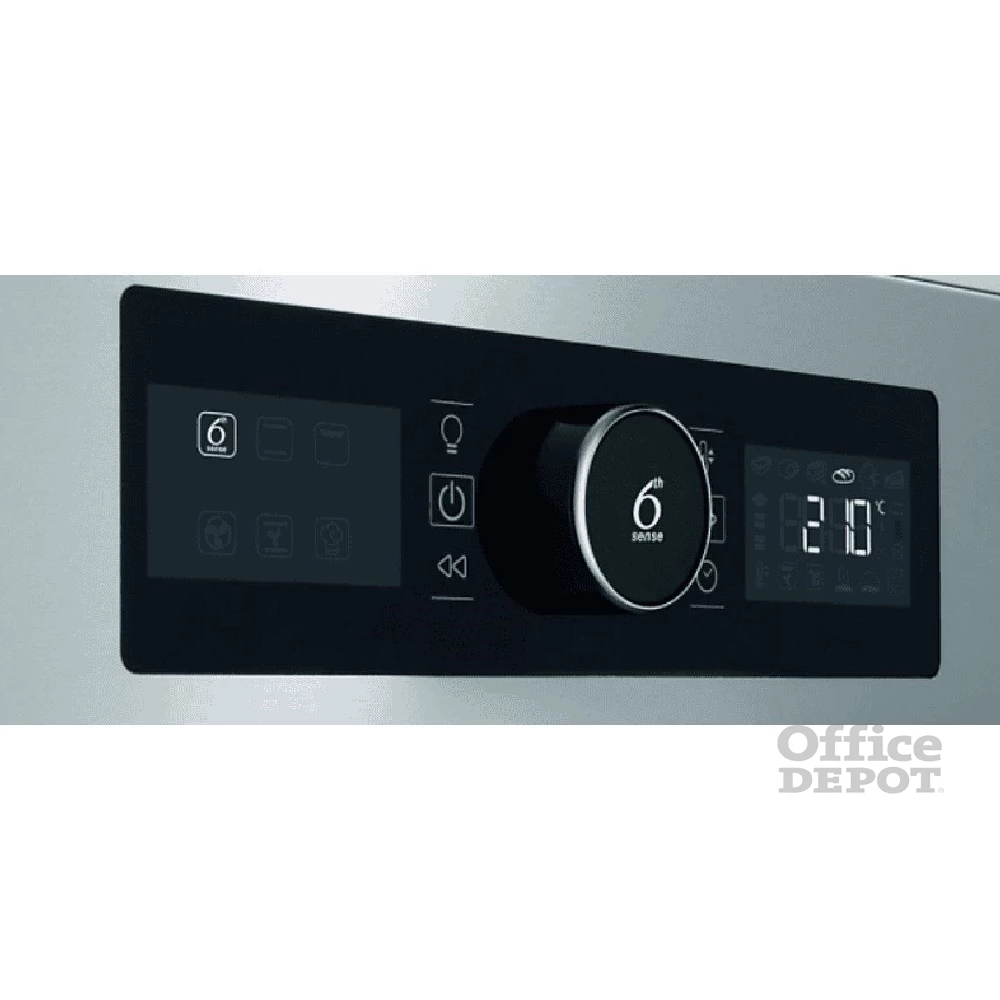 Whirlpool AKZ9 6270 IX inox, beépíthető, sütőtér: 73L, grill, légkeverés, sütő