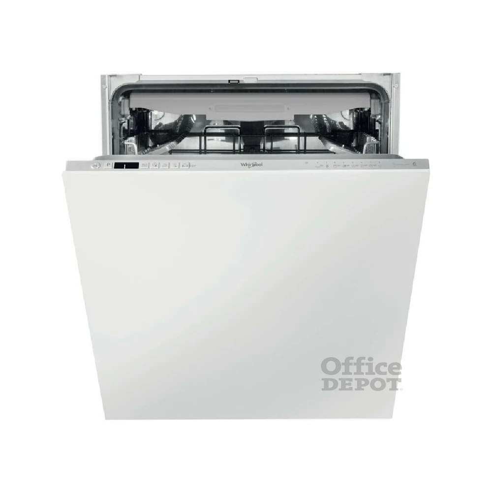 Whirlpool WIC 3C34 PFE S programok száma: 10, beépíthető, 14 terítékes mosogatógép 