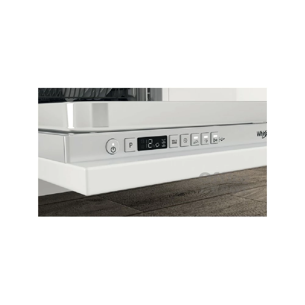 Whirlpool WIC 3C34 PFE S programok száma: 10, beépíthető, 14 terítékes mosogatógép 