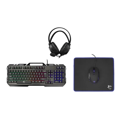 White Shark CHEYENNE GC-4103-HU billentyűzet + egér + headset + egérpad gamer szett White Shark CHEYENNE GC-4103-HU billentyűzet + egér + headset + egérpad gamer szett