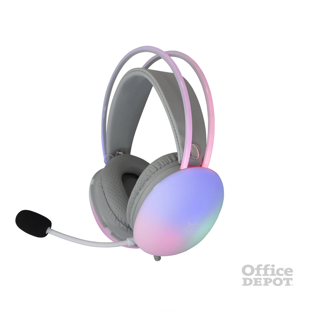 White Shark FIREFLY GH-2342W fehér gamer fejhallgató