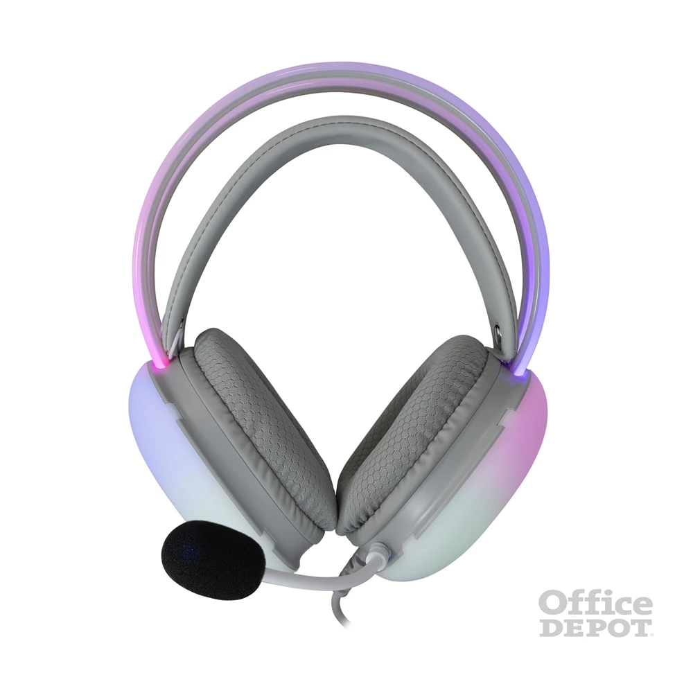 White Shark FIREFLY GH-2342W fehér gamer fejhallgató