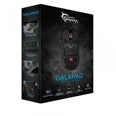 White Shark GALAHAD GM-5007B 6400 dpi fekete gamer egér White Shark GALAHAD GM-5007B 6400 dpi fekete gamer egér