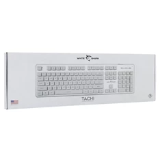 White Shark GK-003241W-US Tachi US fehér gamer billentyűzet White Shark GK-003241W-US Tachi US fehér gamer billentyűzet