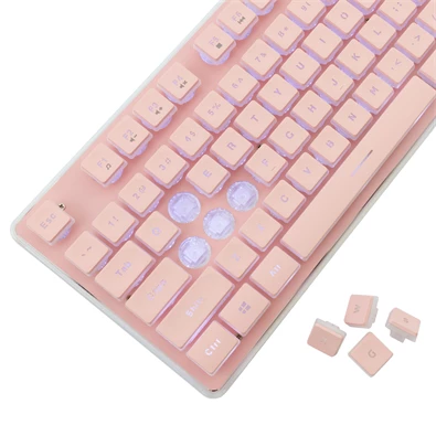 White Shark GK-003441P-US Tachi US pink gamer billentyűzet White Shark GK-003441P-US Tachi US pink gamer billentyűzet