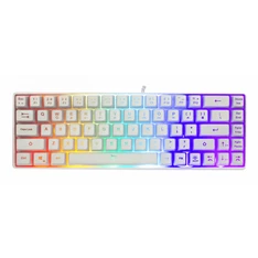White Shark GK-2201W-HU RONIN-W fehér gamer billentyűzet White Shark GK-2201W-HU RONIN-W fehér gamer billentyűzet
