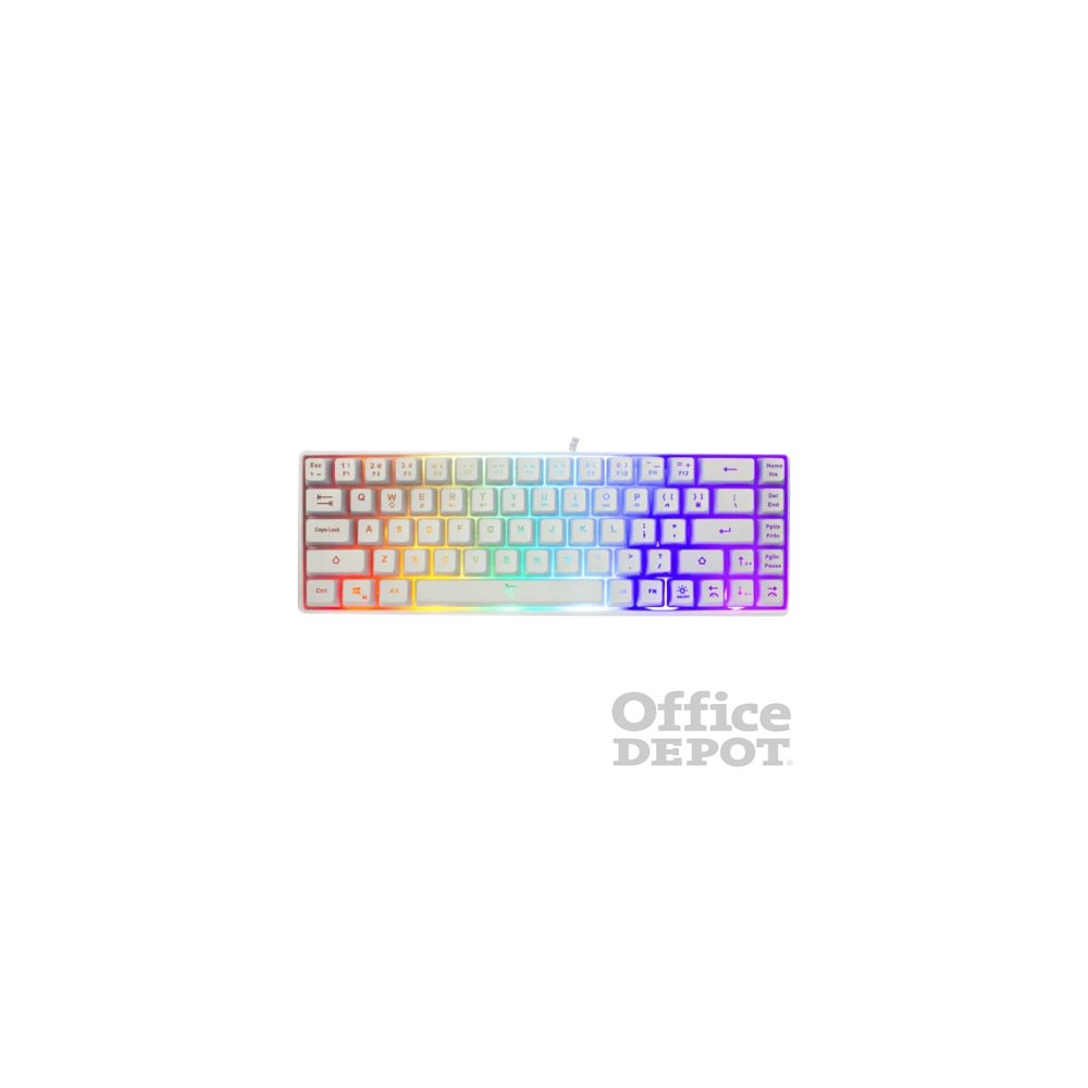White Shark GK-2201W-HU RONIN-W fehér gamer billentyűzet