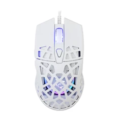 White Shark GM-5018W Caradoc fehér gamer egér White Shark GM-5018W Caradoc fehér gamer egér