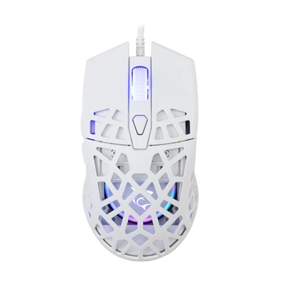 White Shark GM-5018W Caradoc fehér gamer egér White Shark GM-5018W Caradoc fehér gamer egér