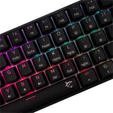 White Shark SHINOBI 2 GK-004111B/R-US US fekete mechanikus (red switch) gamer billentyűzet