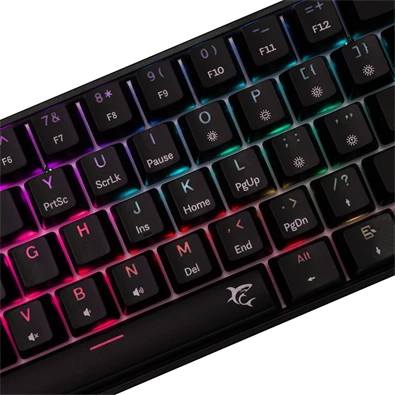 White Shark SHINOBI 2 GK-004111B/R-US US fekete mechanikus (red switch) gamer billentyűzet