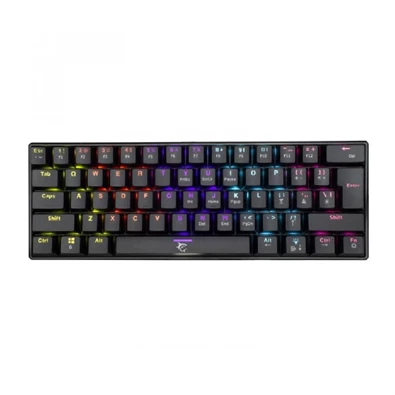 White Shark SHINOBI GK-2022B/BL-HU fekete mechanikus (blue switch) gamer billentyűzet White Shark SHINOBI GK-2022B/BL-HU fekete mechanikus (blue switch) gamer billentyűzet