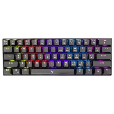 White Shark SHINOBI GK-2022B/BL-HU fekete mechanikus (blue switch) gamer billentyűzet White Shark SHINOBI GK-2022B/BL-HU fekete mechanikus (blue switch) gamer billentyűzet