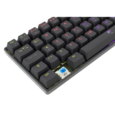 White Shark SHINOBI GK-2022B/BL-HU fekete mechanikus (blue switch) gamer billentyűzet White Shark SHINOBI GK-2022B/BL-HU fekete mechanikus (blue switch) gamer billentyűzet