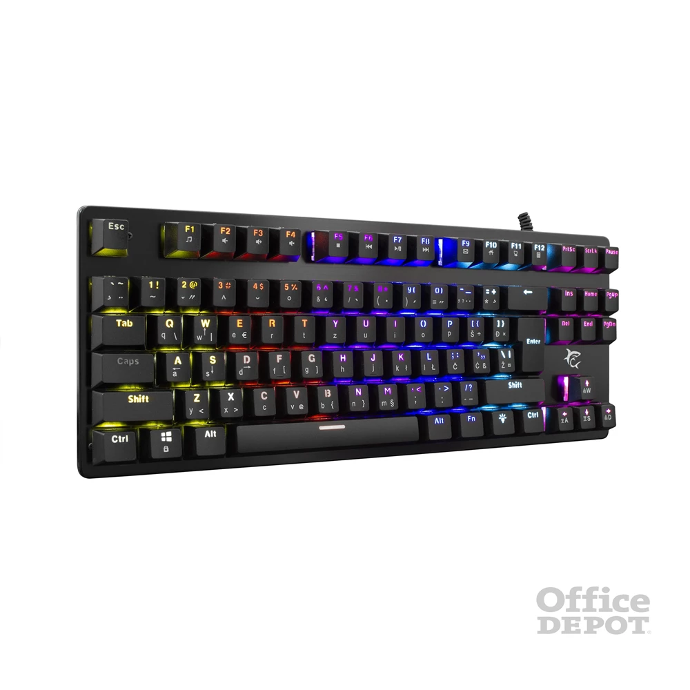 White Shark SPARTAN GK-1925 US mechanikus (blue switch) gamer billentyűzet