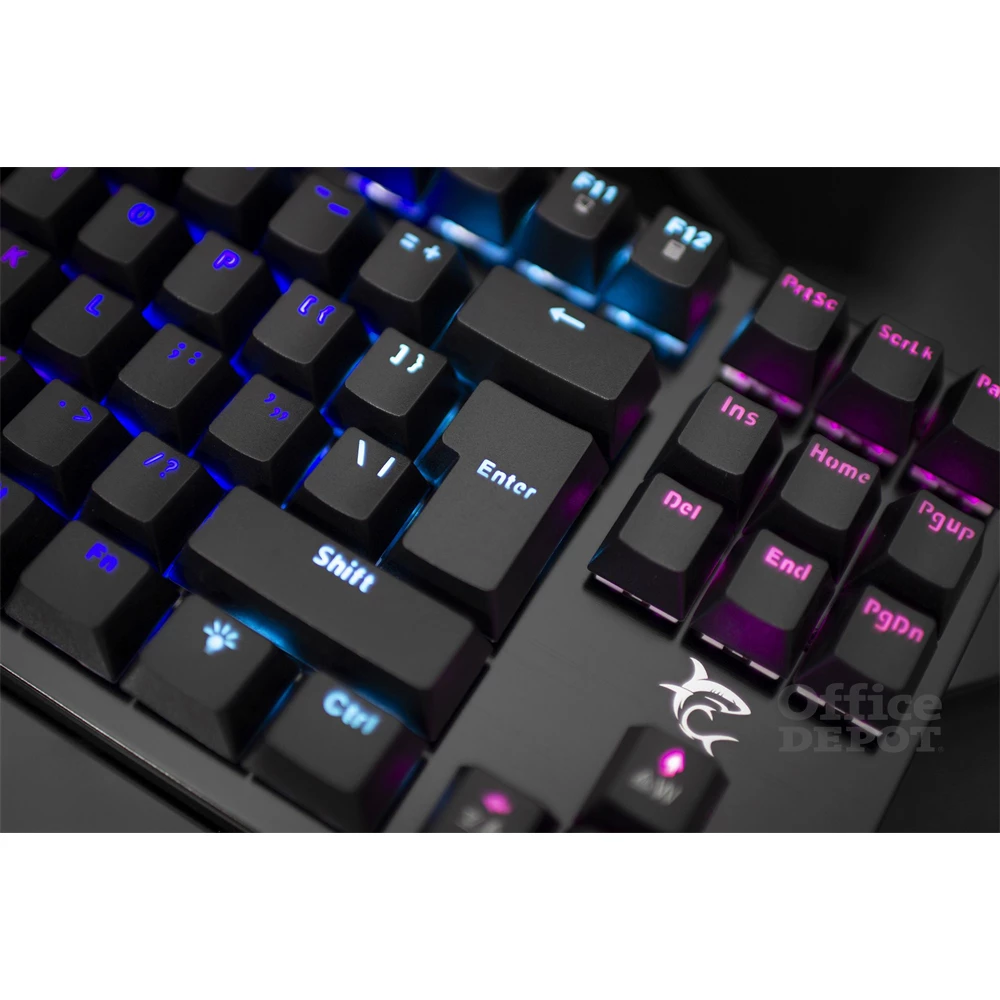 White Shark SPARTAN GK-1925 US mechanikus (blue switch) gamer billentyűzet