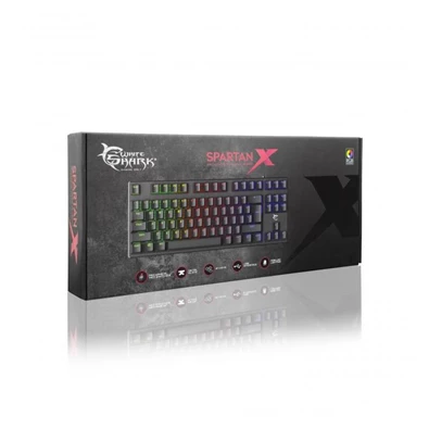 White Shark SPARTAN-X GK-2101HU SPARTAN-X mechanikus magyar (red switch) gamer billentyűzet White Shark SPARTAN-X GK-2101HU SPARTAN-X mechanikus magyar (red switch) gamer billentyűzet
