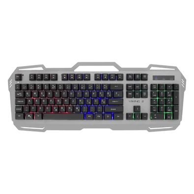 White Shark VIKING 2 GK-1924HU ezüst/fekete gamer billentyűzet White Shark VIKING 2 GK-1924HU ezüst/fekete gamer billentyűzet
