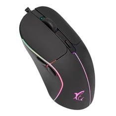 White Shark WARLOCK GM-5010 7D 6400 dpi RGB fekete gamer egér