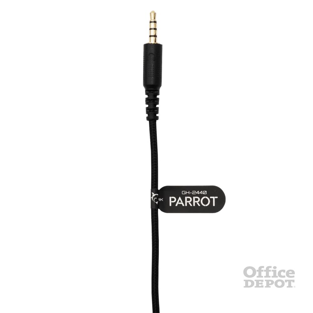 White Shark WS GH-2440B PARROT-B fekete gamer headset