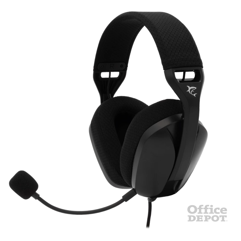 White Shark WS GH-2443B SPARROW-B fekete gamer headset