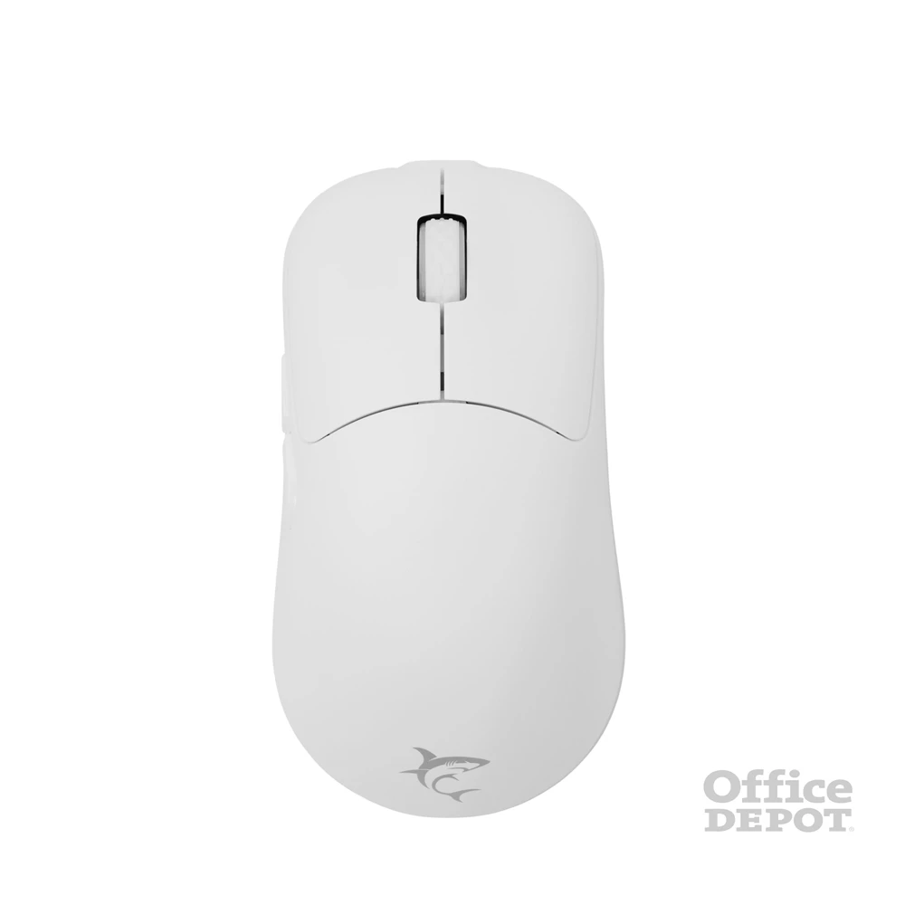 White Shark WS GM-5015W AERO-B vezeték nélküli fehér gamer egér