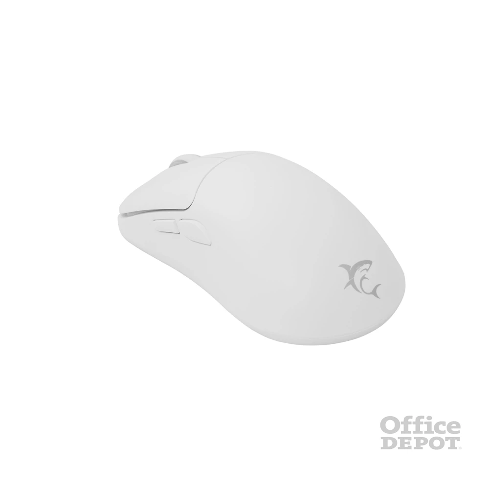 White Shark WS GM-5015W AERO-B vezeték nélküli fehér gamer egér
