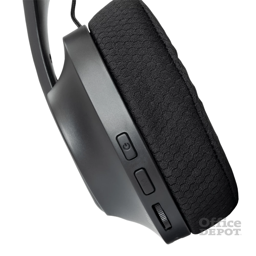 White Shark WS WGH-2441B FALCON-B vezeték nélküli fekete gamer headset