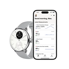 Withings HWA10-model 2 ScanWatch 2 38mm fehér okosóra (Újracsomagolt) Withings HWA10-model 2 ScanWatch 2 38mm fehér okosóra (Újracsomagolt)