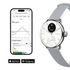 Withings HWA10-model 2 ScanWatch 2 38mm fehér okosóra (Újracsomagolt) Withings HWA10-model 2 ScanWatch 2 38mm fehér okosóra (Újracsomagolt)