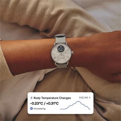 Withings HWA10-model 2 ScanWatch 2 38mm fehér okosóra (Újracsomagolt) Withings HWA10-model 2 ScanWatch 2 38mm fehér okosóra (Újracsomagolt)