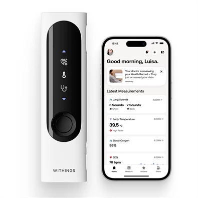 Withings SCT02-02-All-Int BeamO 4-in-1 okos lázmérő