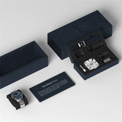 Withings ScanWatch Nova hibrid 42mm kék okosóra Withings ScanWatch Nova hibrid 42mm kék okosóra