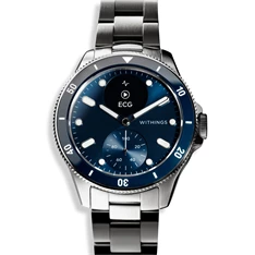 Withings ScanWatch Nova hibrid 42mm kék okosóra Withings ScanWatch Nova hibrid 42mm kék okosóra