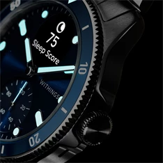 Withings ScanWatch Nova hibrid 42mm kék okosóra Withings ScanWatch Nova hibrid 42mm kék okosóra