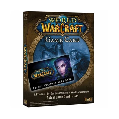 World of Warcraft előfizetői kártya World of Warcraft előfizetői kártya